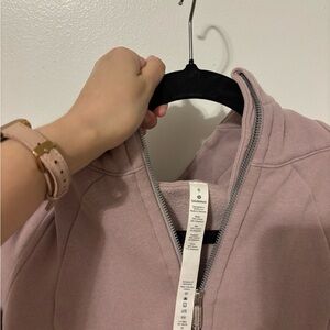 lululemon athletica Dusty Rose Full Zip Scuba Jacket
